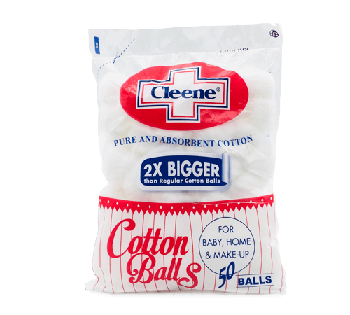 Cleene Absorbent Cotton Balls Bigger 50 Balls