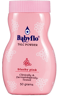 Babyflo Baby Powder Blushy Pink 50g