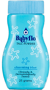 Babyflo Baby Powder Charming Blue 25gm