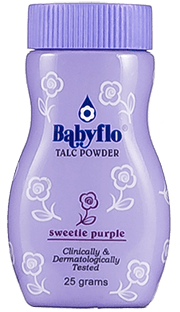 Babyflo Baby Powder Sweetie Purple 25gm