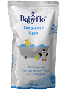 Babyflo Soap Free Bath 600ml