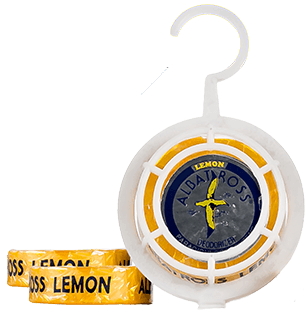 Albatross Bathroom Deodorizer Lemon With Holder