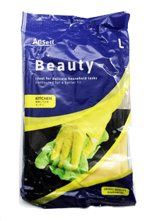 Ansell Beauty Gloves Household Task Large