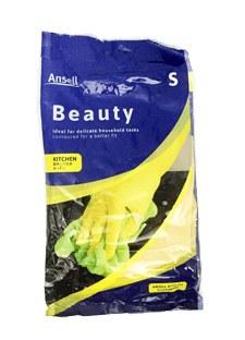 Ansell Beauty Gloves Household Task Small