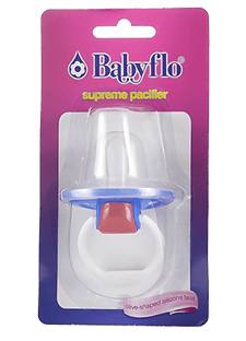 Babyflo Pacifier Supreme Olive With Card