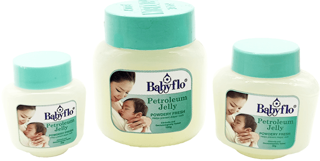 Babyflo Petroleum Jelly Powdery Fresh V2