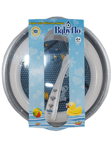 Babyflo Plate With Spoon