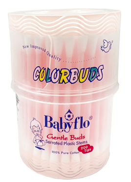 Bflo Color Buds Can 200 Tips Front Pink