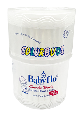Bflo Color Buds Can 200 Tips Front White