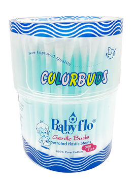 Bflo Color Buds Can 300 Tips Front Blue