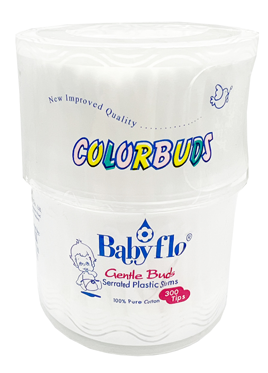 Bflo Color Buds Can 300 Tips Front White
