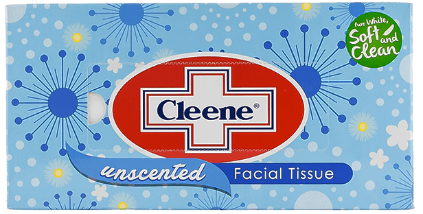 Cleene Facial Tissue Unscented Box 150s 2