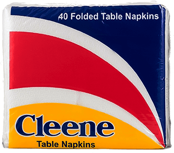 Cleene Table Napkin Folded 40s