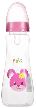 Little Pals Feeding Bottle Designer 8oz Pink