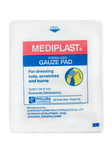 Mediplast Sterilized Gauze Pad 2 X 2 Inches 02