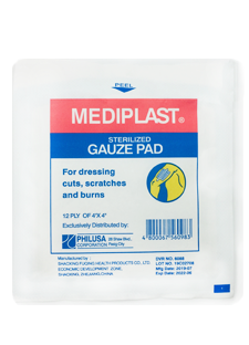 Mediplast Sterilized Gauze Pad 4 X 4 Inches 02