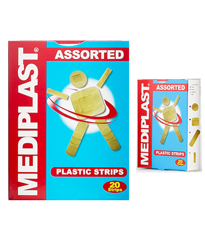 Mediplast Assorted Plastic Strips 20