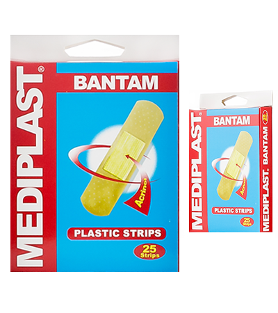 Mediplast Bantam Plastic Strips 25s