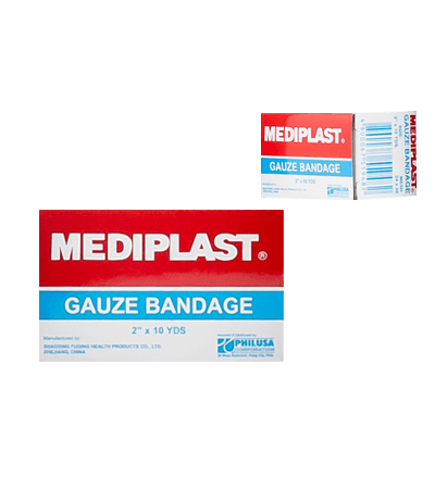 Mediplast Gauze Bandage 2inches X 10 Yards