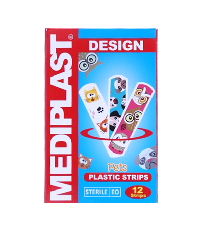 Mediplast Pets Plastic Strips 12s