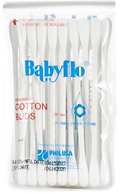 Babyflo Cotton Buds Paper 36tips 2