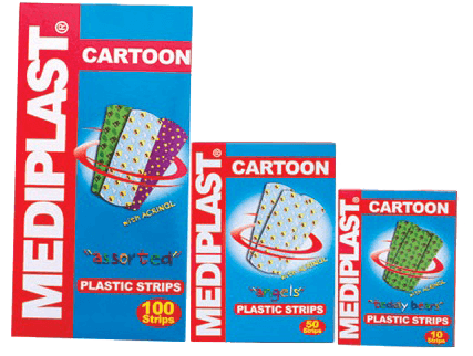 Group Mediplast Cartoon Strips Group