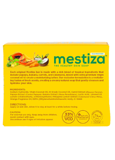 Mestiza Soap Original 125g Back