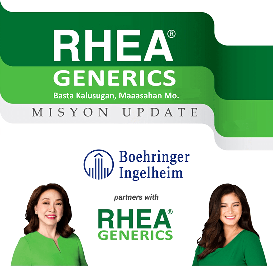 RHEA GENERICS OFFERS AFFORDABLE ASTHMA AND COPD MEDICATION IN PARTNERSHIP WITH BOEHRINGER INGELHEIM PHILIPPINES