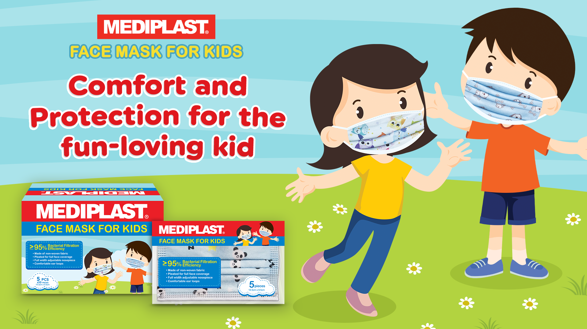 Mediplast Face Mask For Kids Philusa Corporation