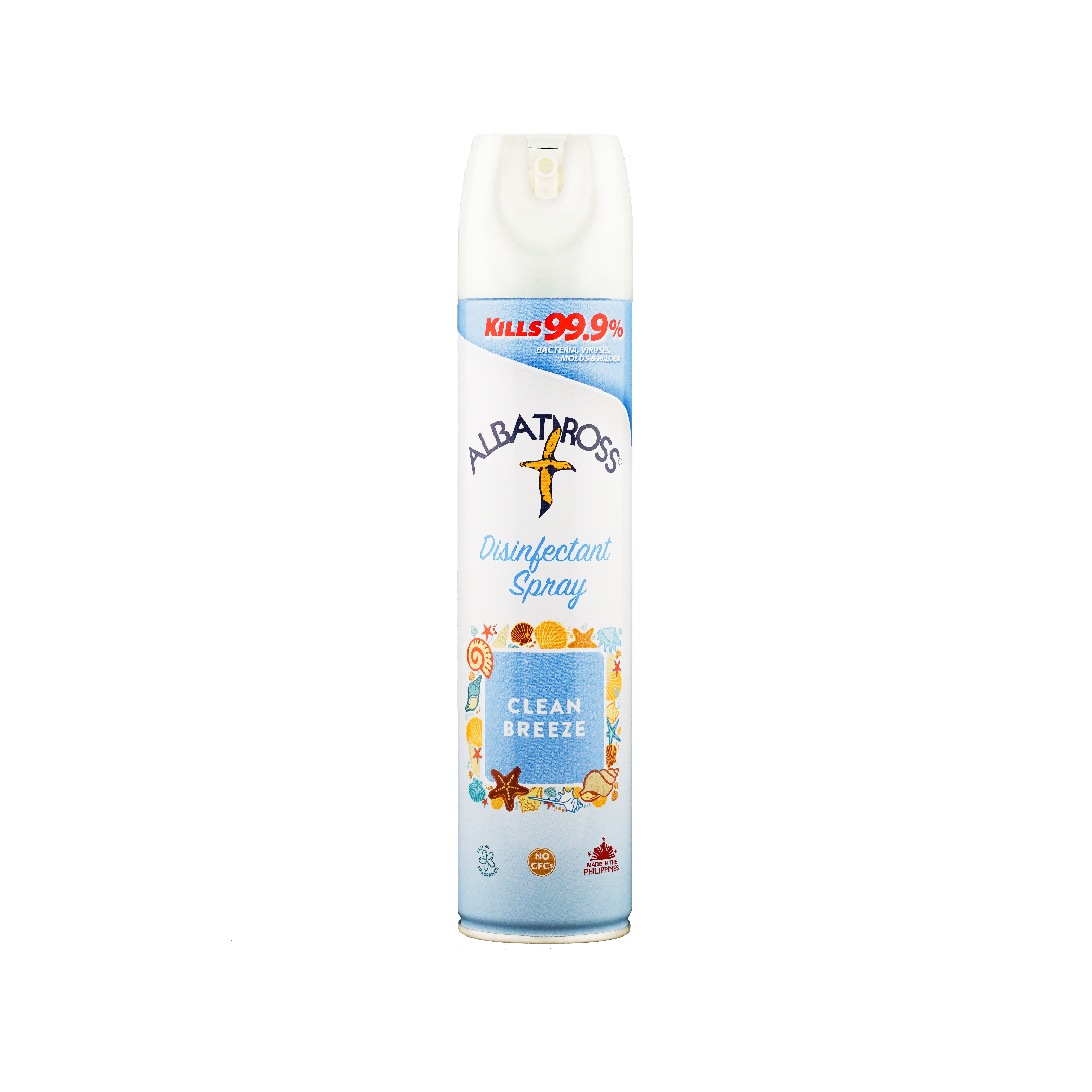 Albatross Disinfectant Spray Clean Breeze Front